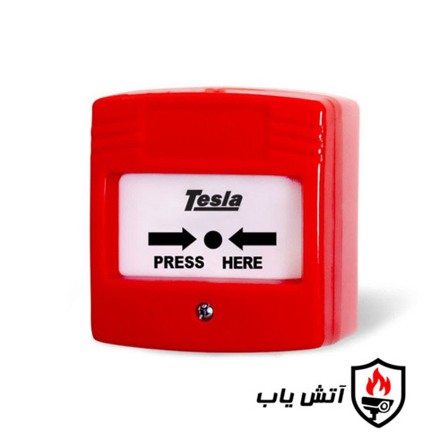 شستی ال ای دی قابل ریست کلید دار تسلا