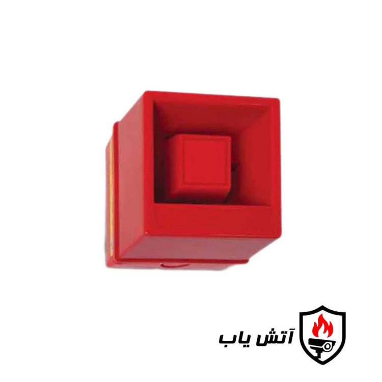 آژیر پیزو 24 ولت قرمز آریاک